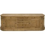 Buffet en bois recycl� 225 cm garance