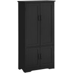 Buffet de cuisine contemporain � plusieurs niveaux, 2 placards, 3 �tag�res, panneaux de particules mdf, ...