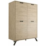 Llb living life bed - calicosy - buffet haut 4 portes l106 cm - palma