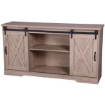 Urban living - buffet new york 2 portes coulissantes