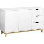 Sweeek - buffet de rangement blanc. pieds bois - floki - avec 3 tiroirs. buffet 2 portes. buffet bas. ... Sweeek - buffet de rangement blanc. pieds bois - floki - avec 3 tiroirs. buffet 2 portes. buffet bas. ...