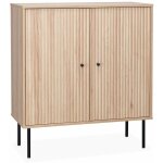 Buffet de rangement. braga. deux portes. une tagre. buffet haut. vaisselier. l 83. 5 x l 39 x h 92. ...