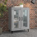 Buffet sonoma gris 69, 5x34x90 cm bois d'ing�nierie