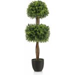 Buis artificiel 100 cm plante artificielle en pot, grand arbre artificiel pour intérieur / extérieur, ... Buis artificiel 100 cm plante artificielle en pot, grand arbre artificiel pour intérieur / extérieur, ...