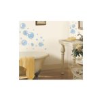 Thedecofactory - bulles de savon - stickers repositionnables motifs bulles de savon