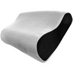 Oreiller ergonomique bultex mémoire de forme 33x52 Oreiller ergonomique bultex mémoire de forme 33x52