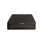 Sommier bultex coffre asteroid 160x200 wenge lattes