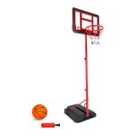 Bumber - panier de basket sur pied evolutif denver hauteur rglable de 1. 05m  1. 65m ballon et pompe ...