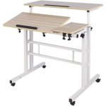 Table roulante de lit canapé pour ordinateur portable hauteur réglable, table d'appoint bout de canapé ... Table roulante de lit canapé pour ordinateur portable hauteur réglable, table d'appoint bout de canapé ...