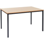 Hhg - bureau braila, table de conf�rence / seminaire, 120x80cm, aspect h�tre
