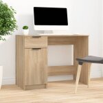 Bureau ch�ne sonoma 100x50x75 cm bois d'ing�nierie