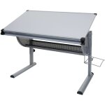 Hhg - bureau pour enfants / jeunes bureau d'colier bureau de bureau oxford, rglable en hauteur, inclinable, ...