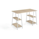 Bureau en mlamine et mtal, design