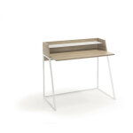 Bureau en mlamine et mtal, essential