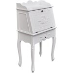 The living store bureau en style franais bois - bureau franais - bureau vintage - meuble de bureau ...