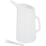 Burette � huile 5l, embout de remplissage flexible, r�cipient de mesure de l'huile, incassable, phd, ...