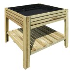 Carr potager surlev en bois kb