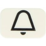 Symbole pour bouton - poussoir sonnette