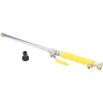 Buse haute pression g3 / 4 dn20 avec robinet pour arrosage jardin et nettoyage voiture, couleur jaune ...