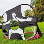 But de foot pop up 2 en 1  retourner ? cage de foot d?un cot ? cible de tir intgr au but de l?autre ...