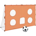But de football pour enfants avec tapis de ciblage et ballon