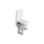 Butée pour rail en aluminium blanc (boîte 50 unités) Butée pour rail en aluminium blanc (boîte 50 unités)