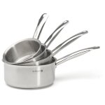 De buyer - srie de 4 casseroles 14 / 16 / 18 / 20cm 3501. 04