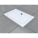 Buylando - 140x90 cm rectangle receveur de douche plat en acrylique Buylando - 140x90 cm rectangle receveur de douche plat en acrylique
