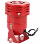 Buzzer siren 220v 120db haute puissance mini alarme de moteur en m�tal rouge bruit industriel �lectrique ...