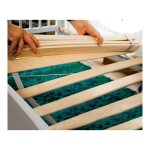 Bysommiflex - sommier  lattes 90 x 200 ou 90x190 sommier  lattes sur rouleau lattes pour lit 1 personne ...