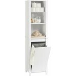Sobuy - bzr102 - w meuble colonne de salle de bain, armoire haute, colonne de rangement, meuble salle ...