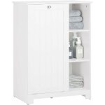Bzr105 - w armoire  linge avec sac  linge, meuble bas de salle de bain, coffre  linge, porte vtement, ...
