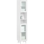Sobuy - bzr118 - w meuble colonne de salle de bain tagre troite de salle de bain armoire haute placard ...