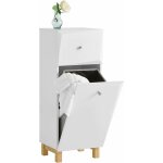 Bzr93 - w armoire  linge, corbeille  linge, meuble bas de salle de bain sur pieds, armoire toilette, ...