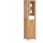 Sobuy - bzr95 - n meuble colonne de salle de bain, armoire haute, placard de rangement, tagre de rangement ...