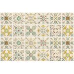 C)carrelage adh�sif 20x20 style industriel credence adhesive pour cuisine brique, 24 pcs stickers muraux ...