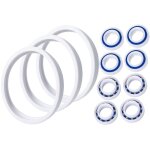 C10 pneu adaptable compatible avec polaris 180 280 360 380 robot nettoyeur de piscine avec roulements ...