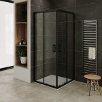 Cadentro - cabine de douche 80x80 cm hauteur 180 cm - portes coulissantes