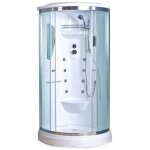 Cabine de douche d'angle modle kilimandjaro avec hydromassage