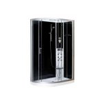 Cabine de douche antonia droite 120x80x215 cm montage rapide