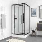 Marwell - cabine de douche carr�e - 90x90x217cm - factory 2 square