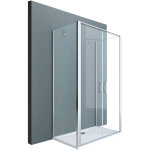 Doporro cabine de douche avec deux portes pour un seul mur paroi de douche ravenna50k 90x120x195cm montage ... Doporro cabine de douche avec deux portes pour un seul mur paroi de douche ravenna50k 90x120x195cm montage ...