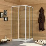 Kiamami valentina - paroi de douche economique extensible 70 - 80 erice