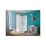 Kinedo - cabine 2 portes coulissantes receveur bas 120x90 eden rectangulaire ca838