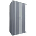 Forte ? cabine de douche u 80x120 cm en pvc blanc ? ouverture centrale ? parois anticalcaires ? hauteur ...