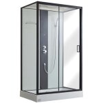 Vente - unique - cabine de douche hydromassante - 2 zones de jets de massage - l120 x p80 x h215 cm - ...