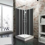 Jamais utilis ] - cabine de douche intgrale, 90 x 90 cm, cabine de douche complte schulte avec porte ...