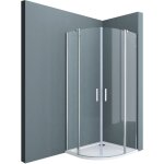 Doporro cabine de douche pare - douche douche en quart de cercle montage rversible 100x100x195 ravenna52k ...