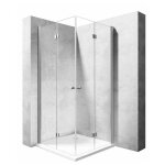 Rea - cabine de douche pliante fold n2 80x80