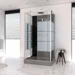 Cabine de douche rectangle scratchy - 110x80x225cm Cabine de douche rectangle scratchy - 110x80x225cm